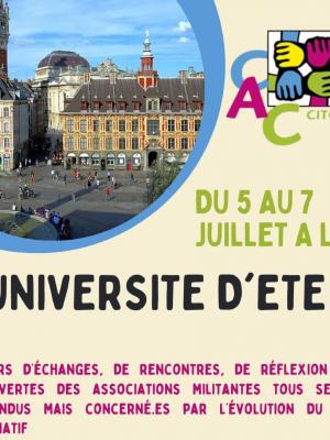 Universités des savoirs associatifs : actes UE 2022 à Lille - 29/9